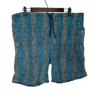 Vintage Panterned Board Shorts